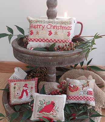 Merry Christmas Set Cuscinetti (Serenita Di Campagna)