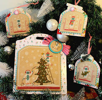 Mr Velleti Gets Ready For Christmas (Cosford Rise Stitchery)