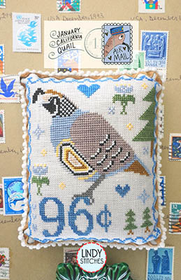 Air Mail January (Lindy Stitches)