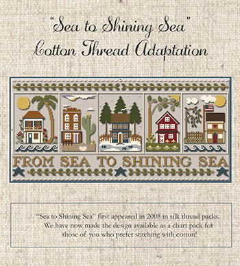 Sea To Shining Sea (Little House Needleworks)