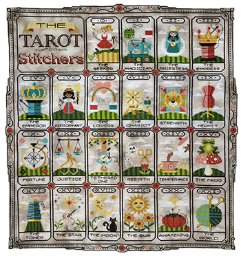 Tarot For Stitchers 11 (Tiny Modernist)