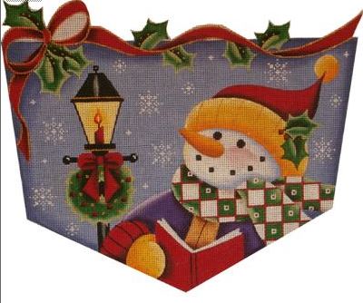 Caroler Snowman Cuff - 13ct