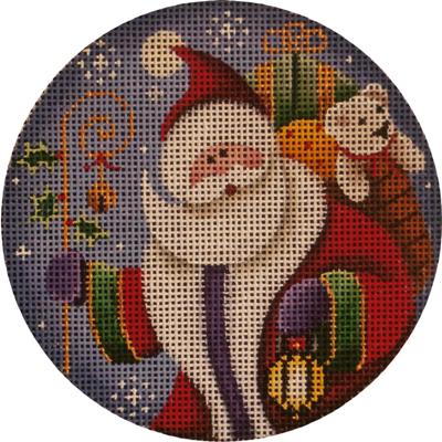 Staff Santa Ornament
