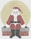 Chimney-top Santa
