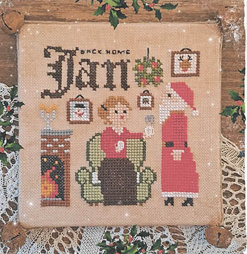 January - Twelve Months of Christmas (Fairy Wool In The Wood)