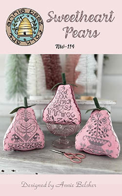 Sweetheart Pears (Annie Beez Folk Art)