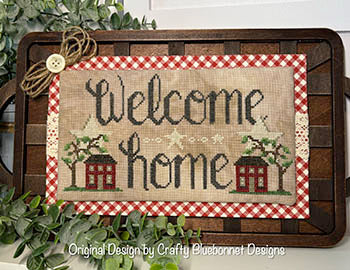 Twin House Welcome (Crafty Bluebonnet Designs)