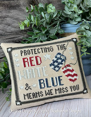 Miss Our Hero (Crafty Bluebonnet Designs)