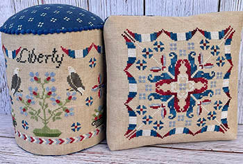 Liberty Drum And Pincushion (Jan Hicks Creates)