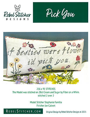 Pick You (Rebel Stitcher Designs)