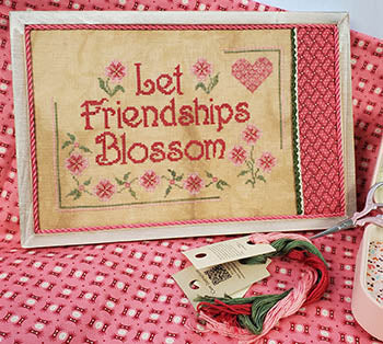 Let Friendships Blossom (Wildflower Stitching)