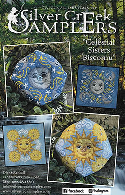 Celestial Sisters Biscornu (Silver Creek Samplers)