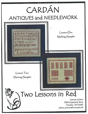 Two Lessons In Red (Cardan Antiques & Needlework)
