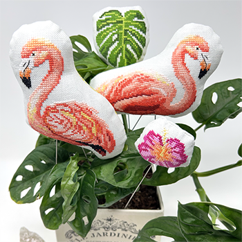 Flamingo Flamboyance (Tiny Modernist)