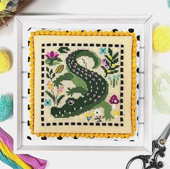 Cute Crocodile (Tiny Modernist)