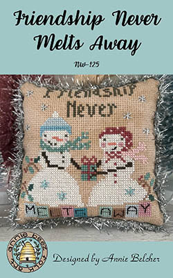 Friendship Never Melts Away (Annie Beez Folk Art)