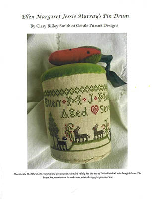 Ellen Margaret Jessie Murray's Pin Drum (Gentle Pursuit Designs)