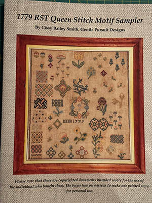 1779 RST Queen Stitch Motif Sampler (Gentle Pursuit Designs)