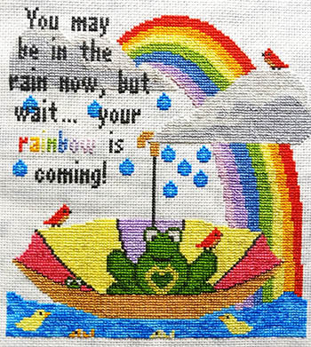 Rainbow Promise (Sister Lou Stitches)