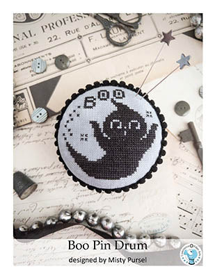 Boo Pin Drum (Luminous Fiber Arts)