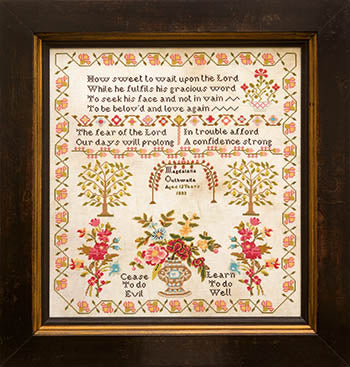 Magdalena Outhwaite 1833 (Hands Across The Sea Samplers)