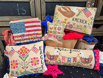 Wildflowers & Freedom (Quaint Rose NeedleArts)