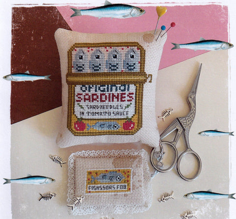 Sardneedles & Fishssors Fob (Fairy Wool in the Wood)