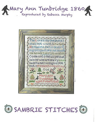 Mary Ann Tunbridge 1860 (SamBrie Stitches Designs)