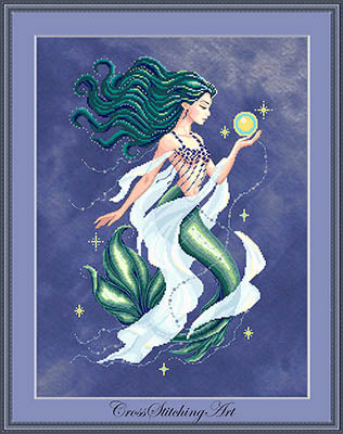Elowen, Light Of The Deep (Cross Stitching Art)