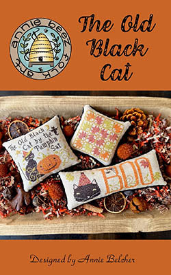 Old Black Cat, The (Annie Beez Folk Art)