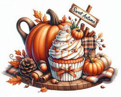 Sweet Autumn Magnet (Les Petites Croix De Lucie)