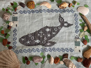 Quirky Quaker - Whale (Darling & Whimsy Designs)