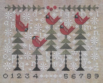 Chilly Cardinals Sampler (Artful Offerings)