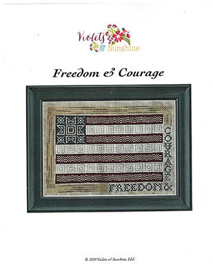 Freedom & Courage (Violets & Sunshine)