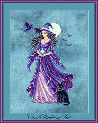 Selene (Cross Stitching Art)