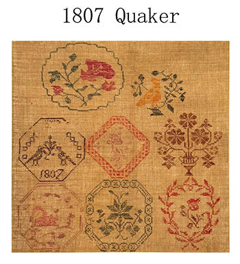 1807 Quaker (Just Stitching Along)
