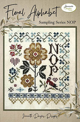 Floral Alphabet Sampling Series NOP(Jeannette Douglas)