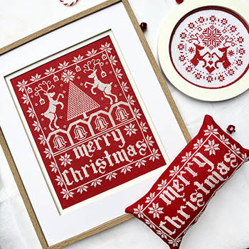 Yuletide In Red & White Booklet (Yasmins Made With Love)