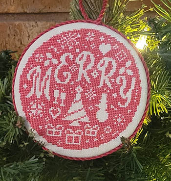 Merry Bauble (Wildflower Stitching)