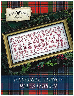 Favorite Things Red Sampler (Little Robin Designs)