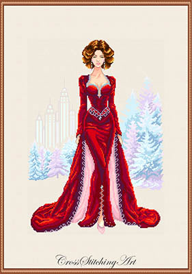 Elira (Cross Stitching Art)