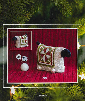 Christmas quilt sheep (Cotton Pixels)