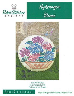 Hydrangea Blooms (Rebel Stitcher Designs)
