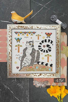 Ring-Tailed Lemur (Lindy Stitches)