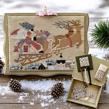 Santa's Patriotic Eve Set (Twin Peak Primitives)