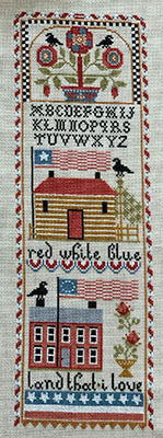Patriotic Band Sampler (Twin Peak Primitives)