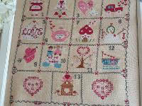 Shabby Valentine's Day Calendar (Cuore E Batticuore)