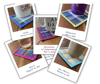 Statehood Coasters & More (Jean Farish Needleworks)
