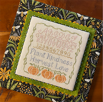 Plant kindness (Jean Farish Needleworks)