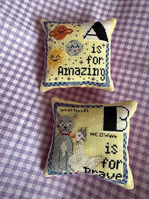 Positivity Alphabet A-B (Romys Creations)